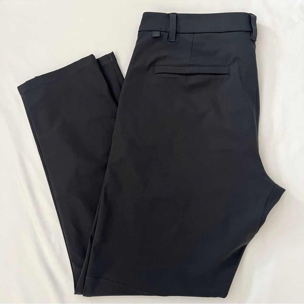 Lululemon Commission Pant Classic Black Men’s Size 36 Warpstreme 31” Inseam